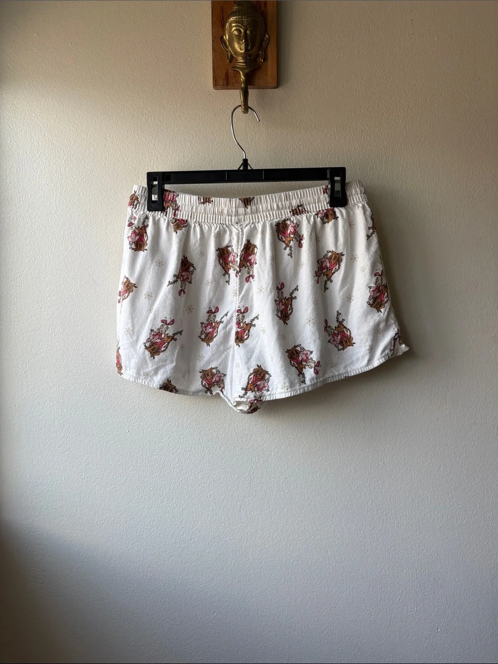 Aerie Cindy Lou Off-Duty Flannel Boxer Size Small